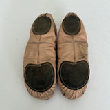 Back view of So Danca Leather Split Sole Ballet Shoes Size 4B - Second Hand