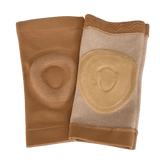Showing the inside of the nude slimline  Knee Pad