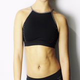 Cassie Crop Top in Black by Georgie Girl Adult's Small 
