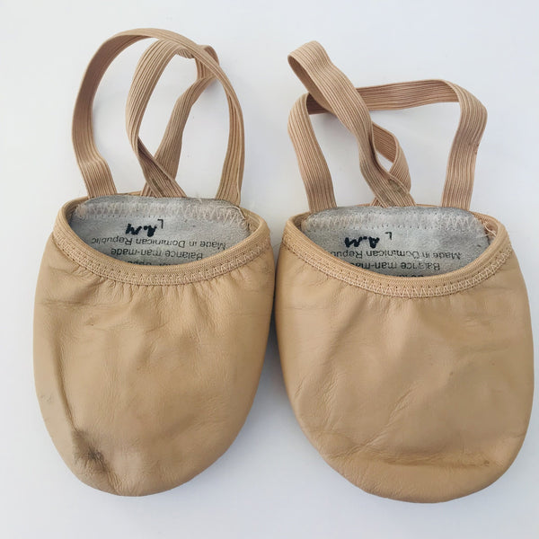 Half Ballet Leather Shoes Second Hand Active Style Dancewear