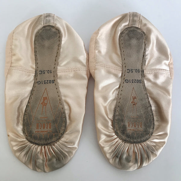 Satin Ballet Shoes (size 10.5C) Second Hand Active Style Dancewear