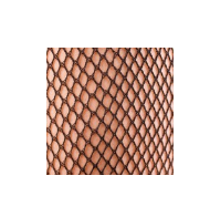 Close up of a pair of black fishnet tights