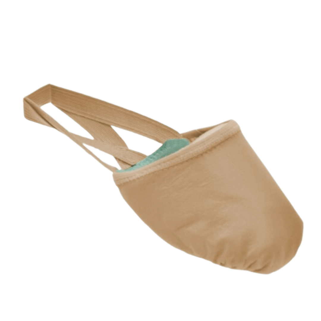 One So Danca Leather Half Ballet Shoe in Sand Colour