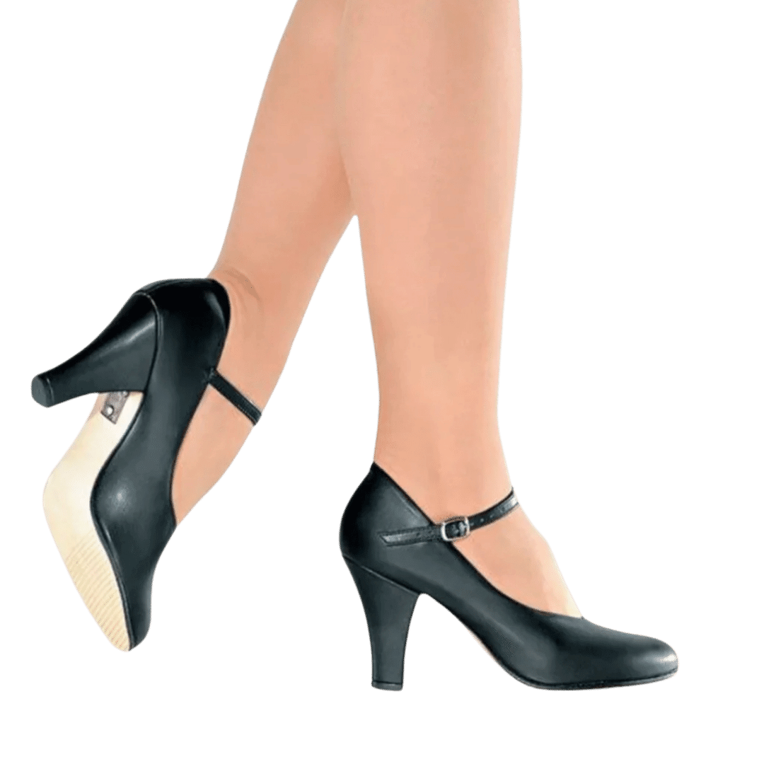 So Danca 3" Black Chorus Heels