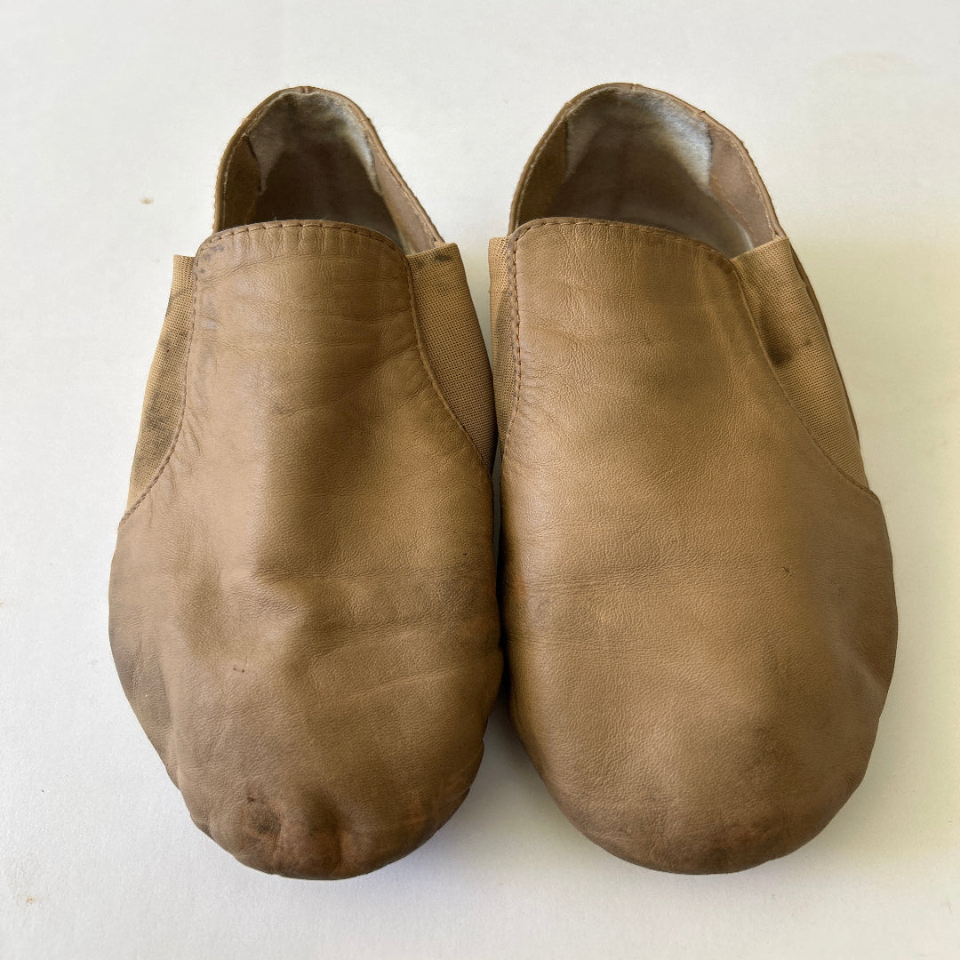 Bloch Tan Jazz Shoes in size 6 - Second hand