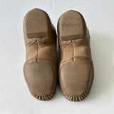 Bottom view of DanceYou Tan Jazz Shoes Size 4 Second Hand 
