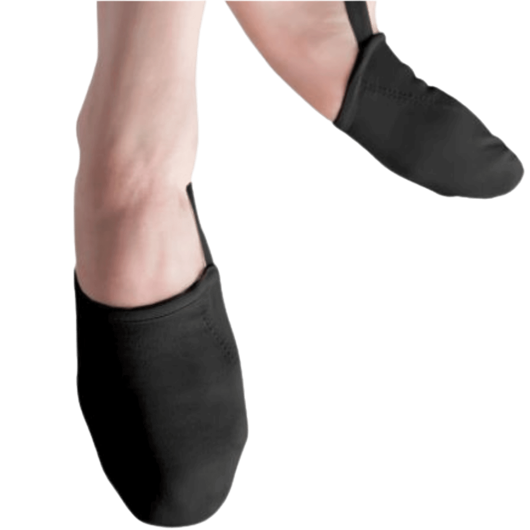 So Danca Bullet Half Ballet Shoes in Black