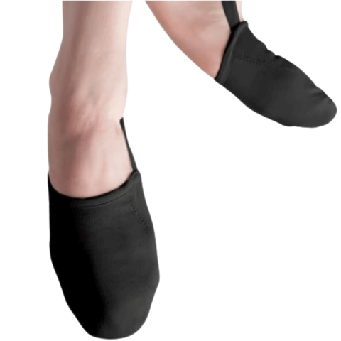 So Danca Bullet Half Ballet Shoes in Black