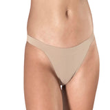 Beige High Cut Period Underwear for dance