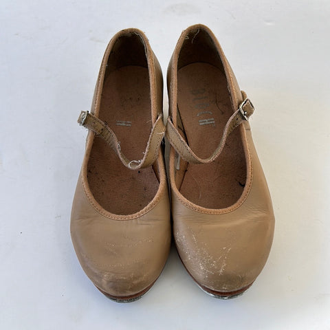 Bloch Tan Tap Shoes Child Size 13 Second Hand