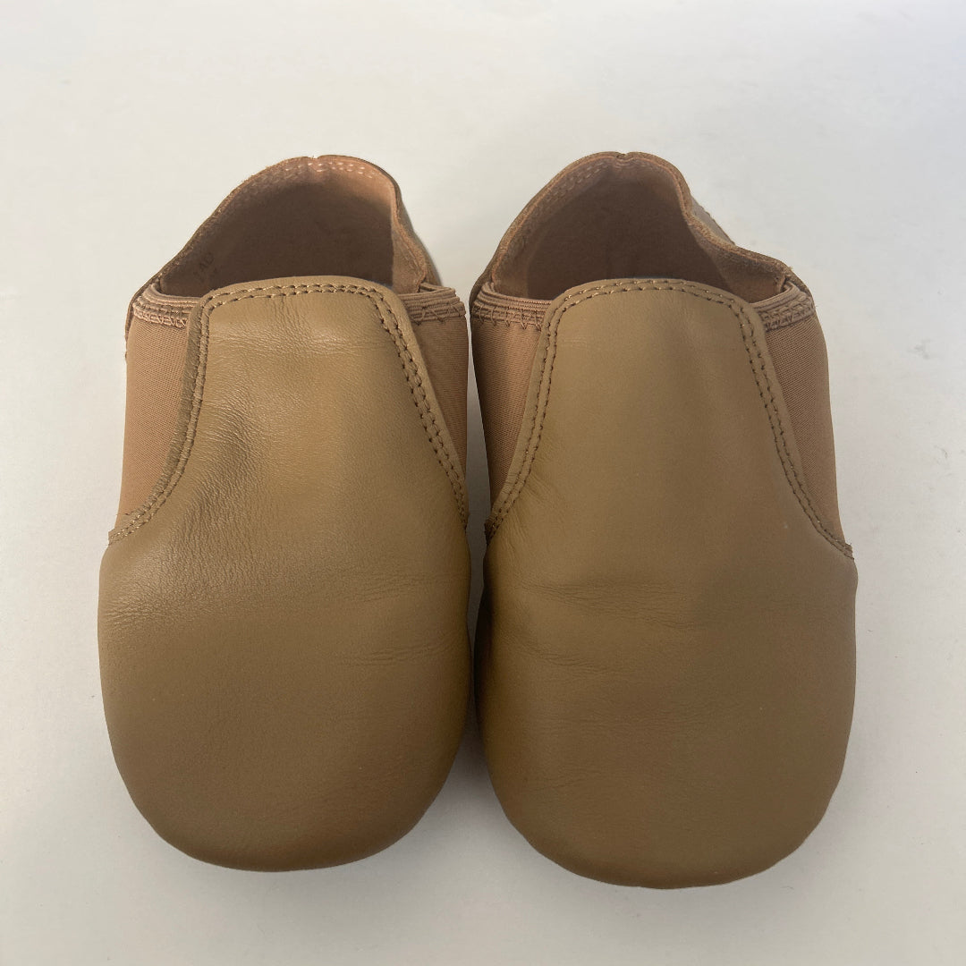 A pair of DanceYou Tan Jazz Shoes