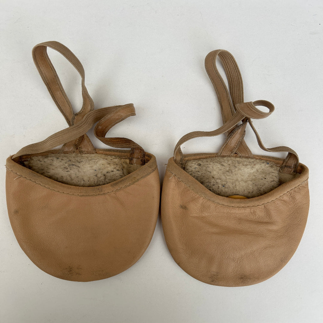 Second Hand Tan Half Ballet Shoes