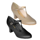 So Danca CH40 Black & Caramel Heels