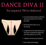 Dance Diva II women's period underwear 