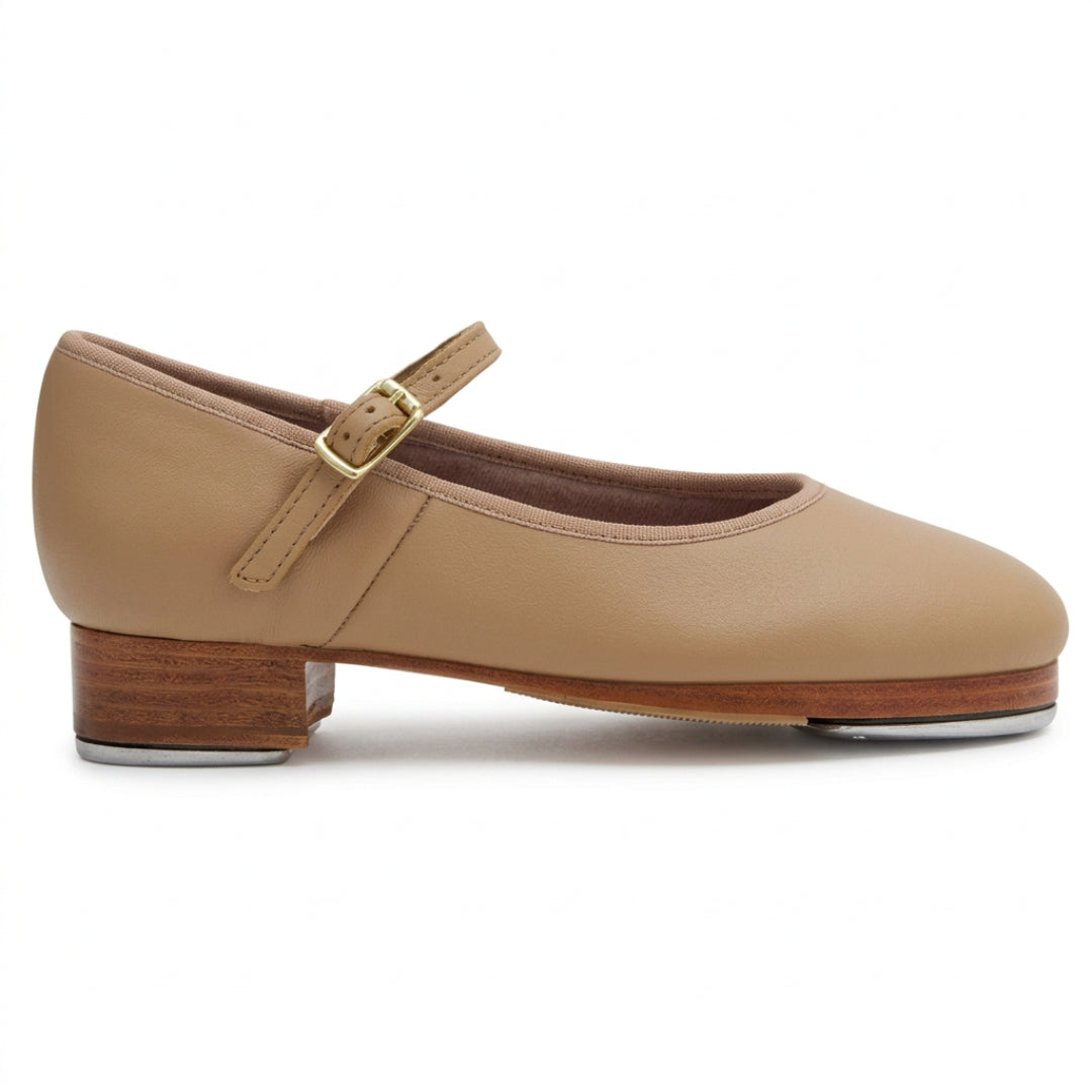 Slick Pro Buckle Tap Shoe in Tan