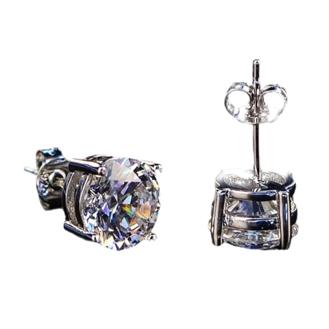 Diamante Stud Dance Earrings