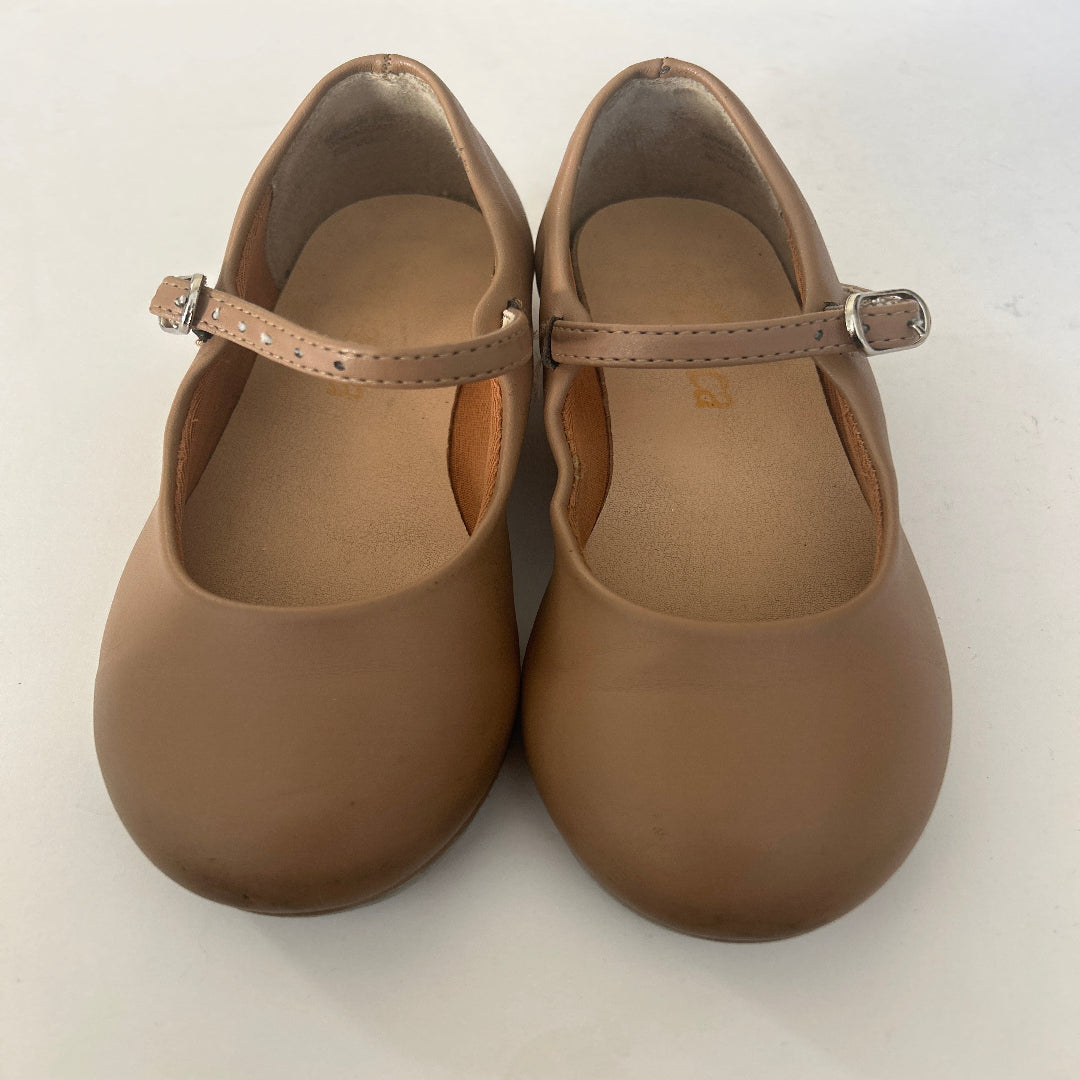 A pair of So Danca Tan Tap Shoes