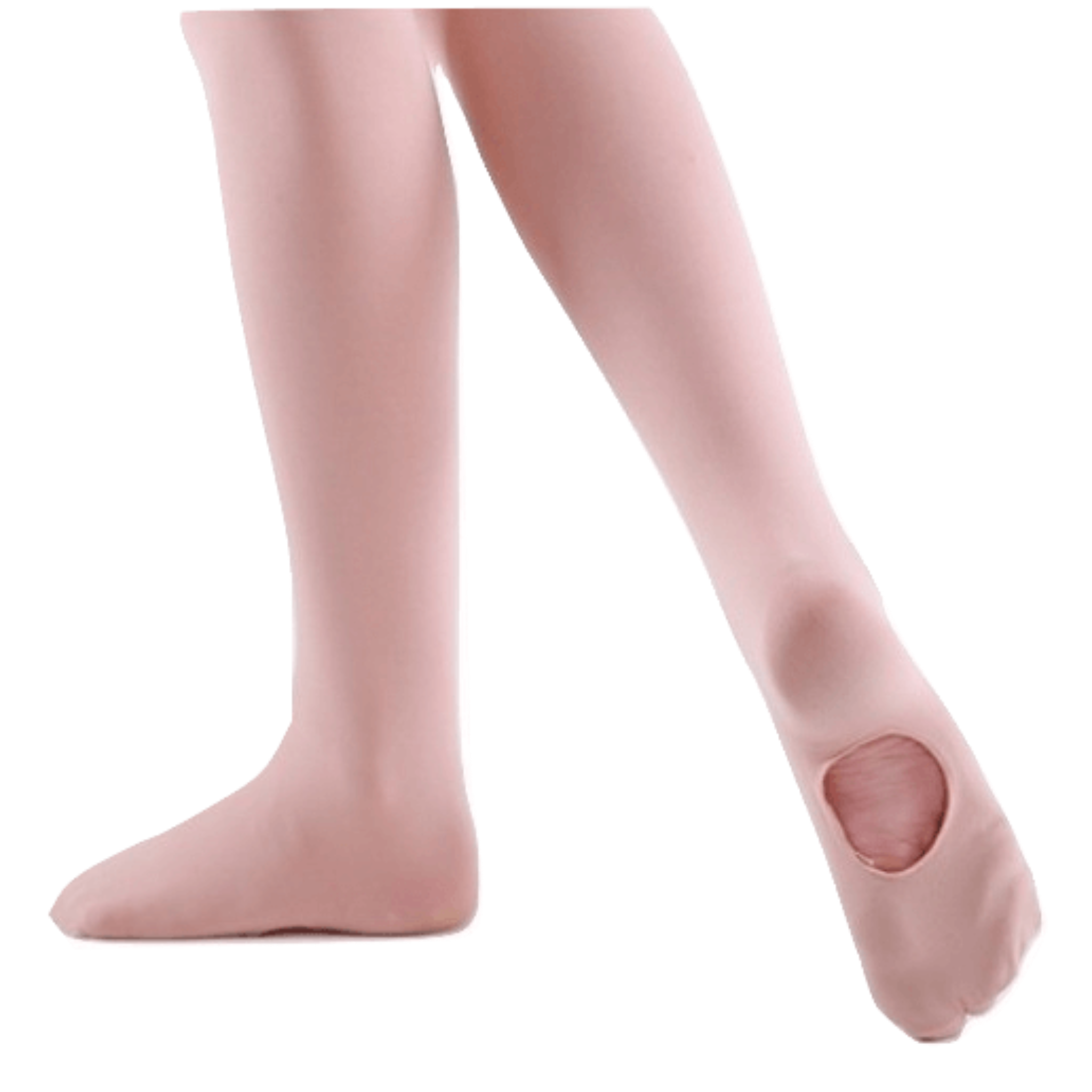 Ballet Pink Convertible Stockings