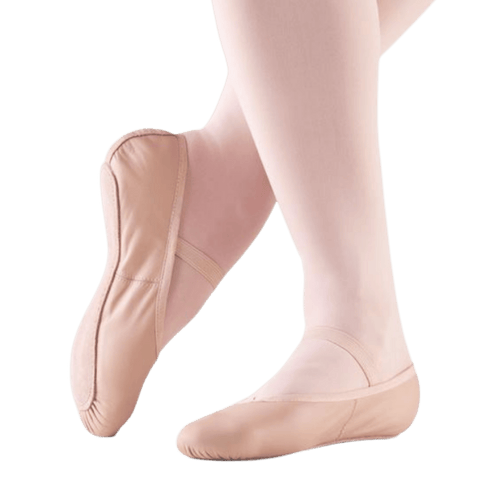 So Danca Full Sole Pink Leather Ballet Shoes