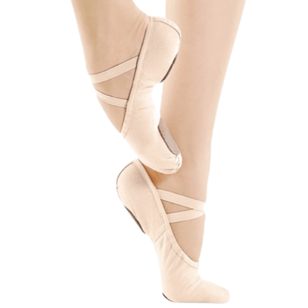 So Danca Canvas Split Sole Pink Ballet Shoes 
