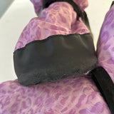 Damage to bottom of Bloch Purple and Black Warm Up Booties Size XS Adult Second Hand