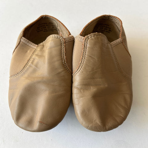 Capezio Tan Jazz Shoes size 5N - Second Hand 