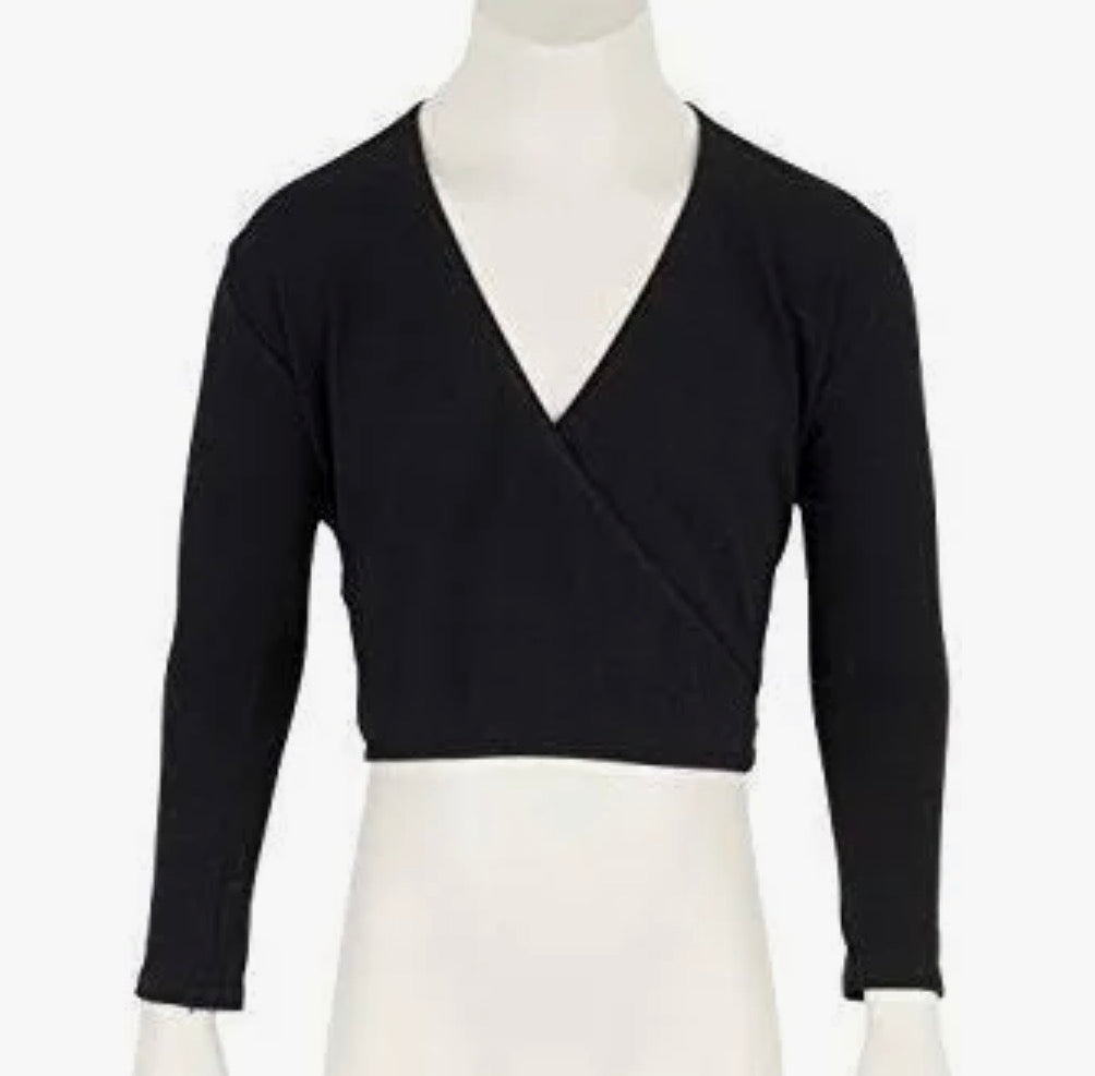 Black Ballet Cross Over Wrap 