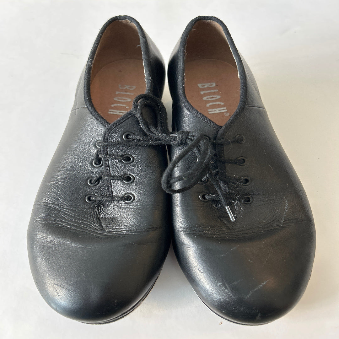 Bloch Black Lace Up Tap Shoes
