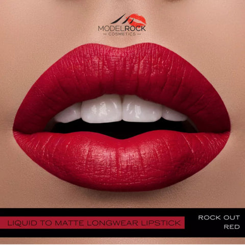 ModelRock Rock Out Red Lipstick