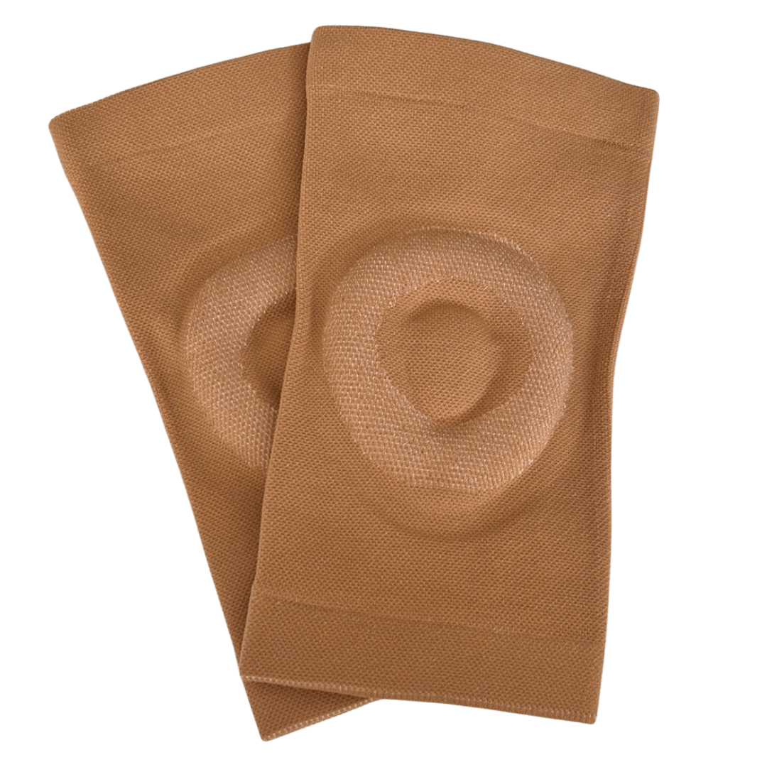 Nude Slimline Gel Knee Pads for dance, acrobatics &  pole dancing - Active Style Dancewear