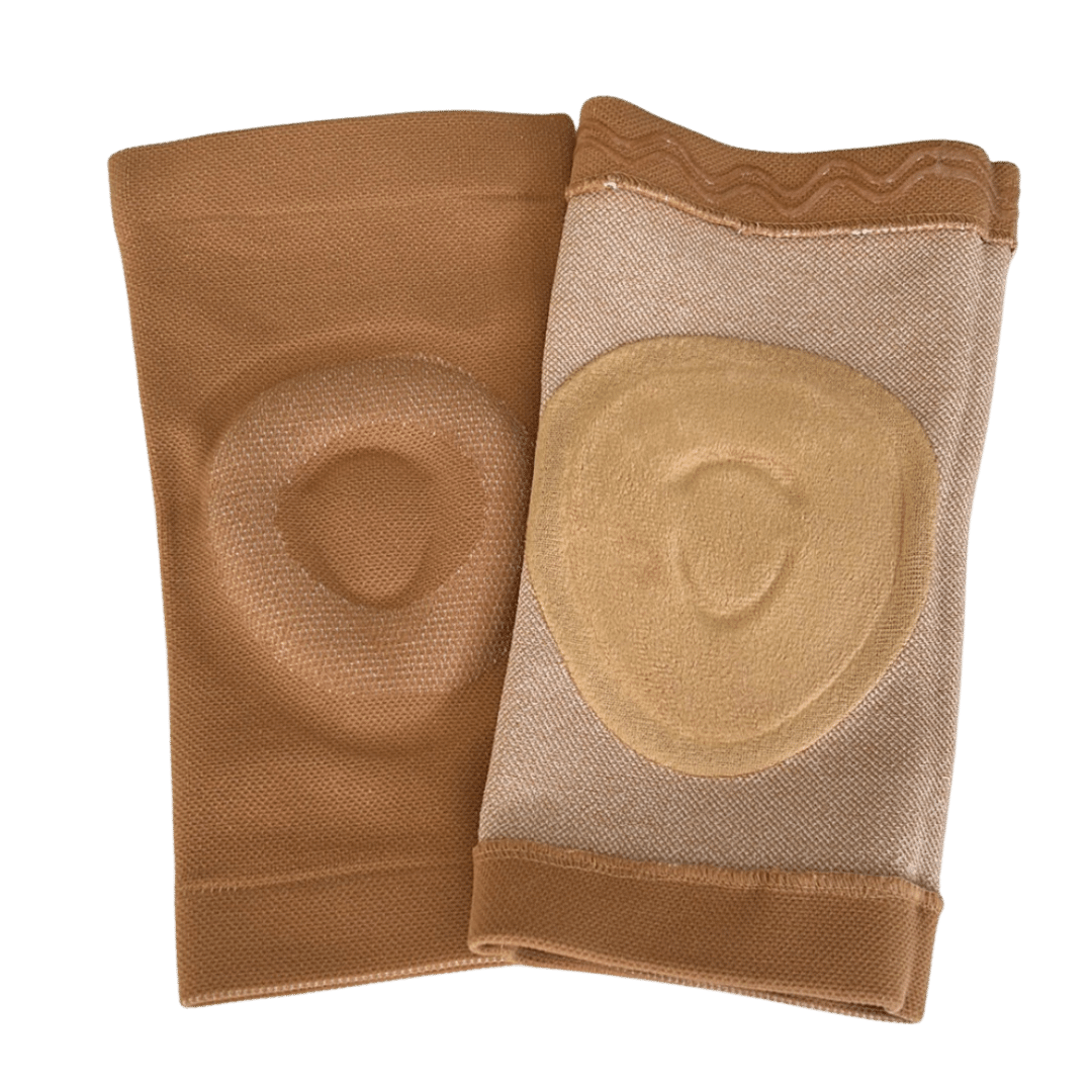 Nude Slimline Gel Knee Pads for dance, acrobatics &  pole dancing - Active Style Dancewear