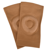 Gel Dance Knee Pads - Tan - Silicone Padding for Dancers
