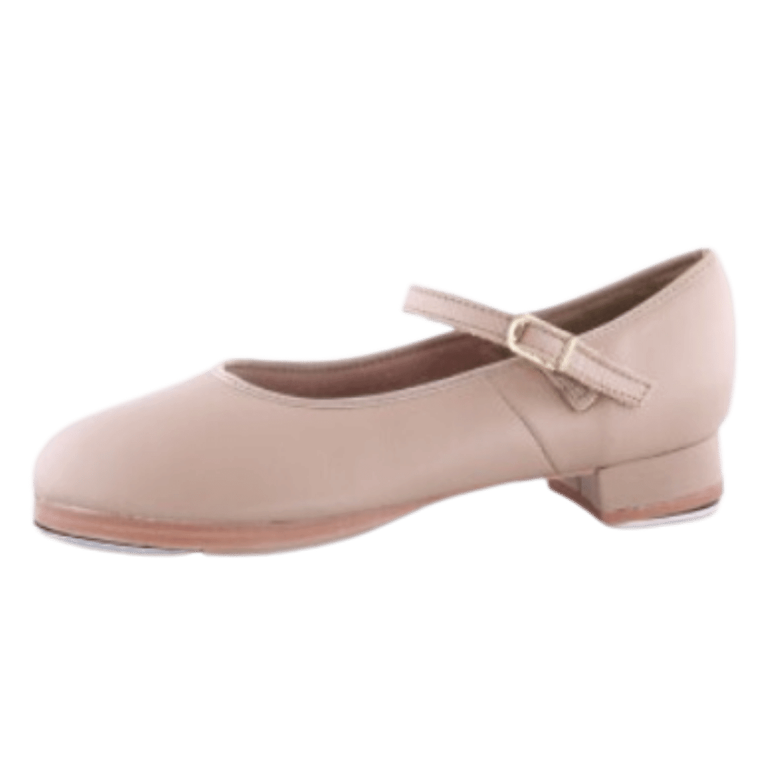 Slick Dancewear Buckle Pro Taps in Tan