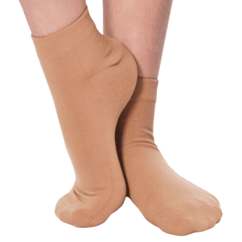 Tan Dance Socks