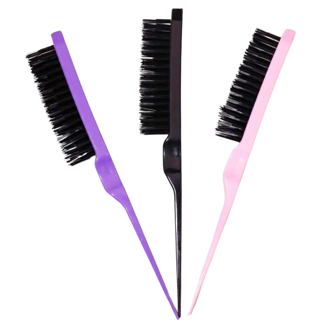 Styling Brush in purple, black & pink 