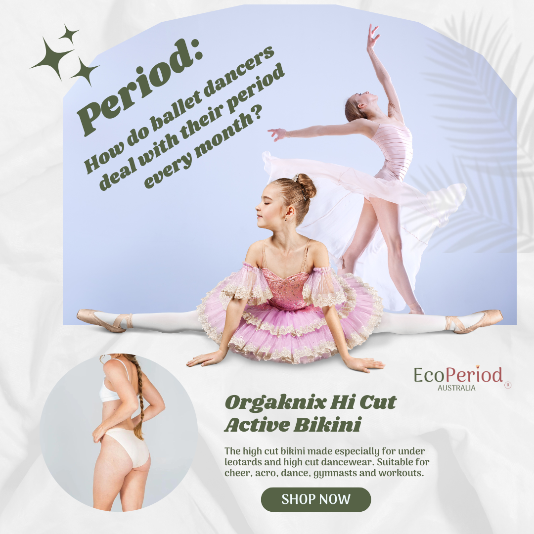 Eco Period Hi Cut Period Undies for Dance
