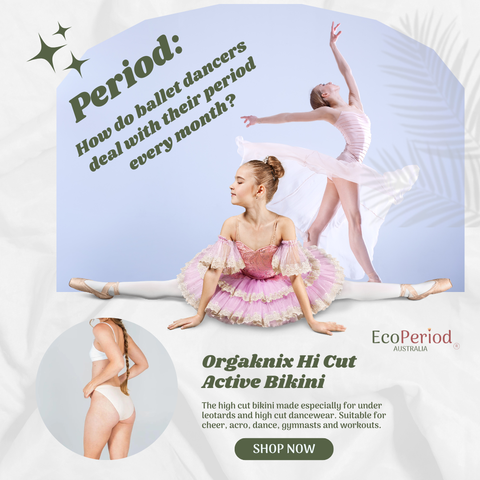 Eco Period Hi Cut Period Undies for Dance