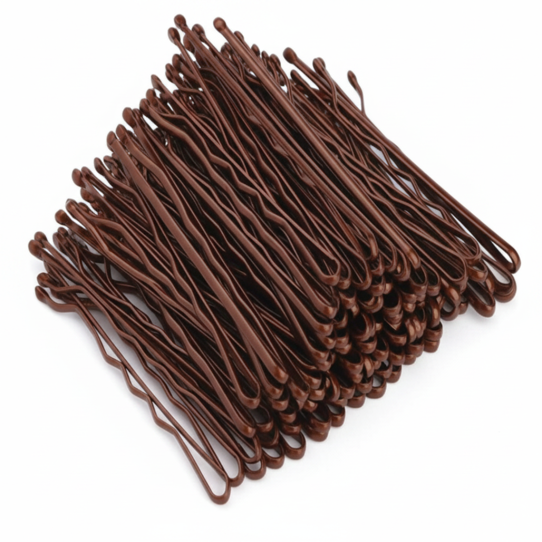 Brown Bobby Pins