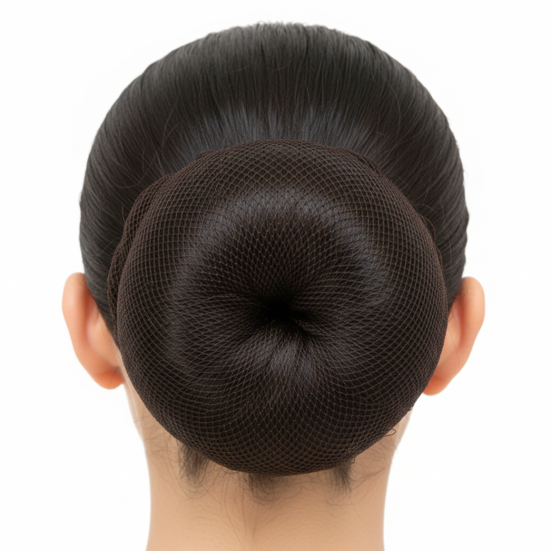 Dark Brown Bun Net
