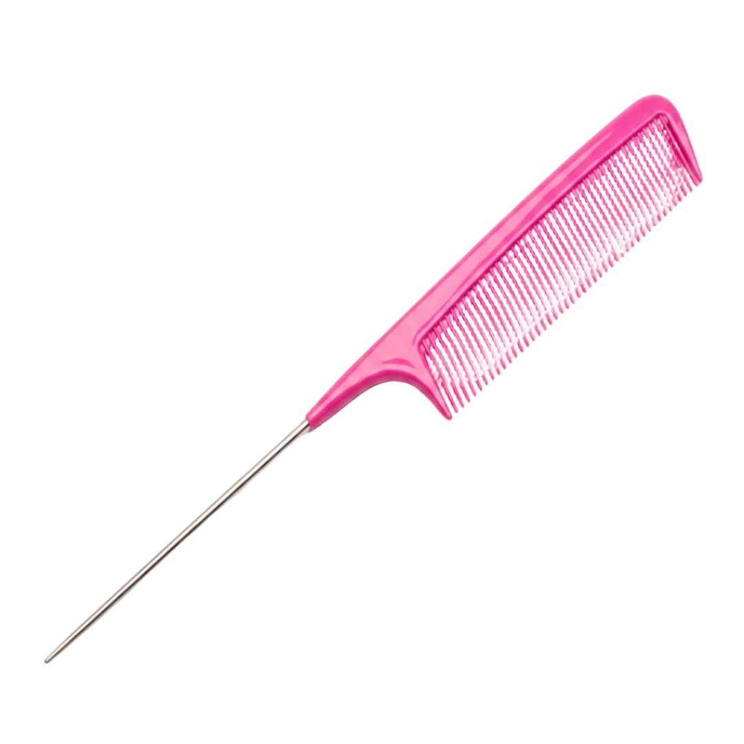 Hot pink tail comb