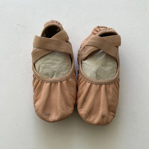 So Danca Split Sole Leather Ballet Shoes (Size 1.5) - Second Hand