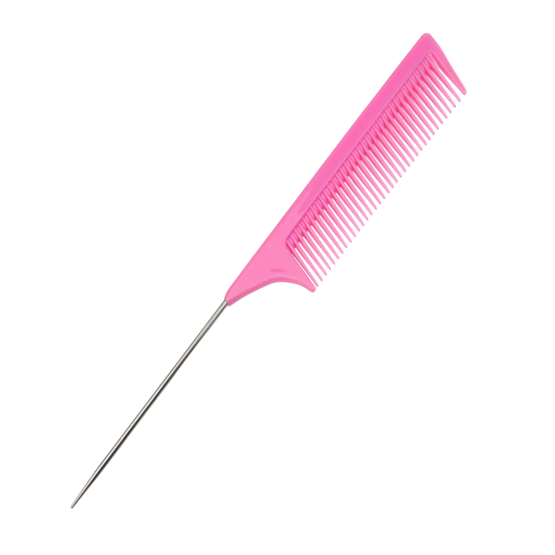 Pink tail comb