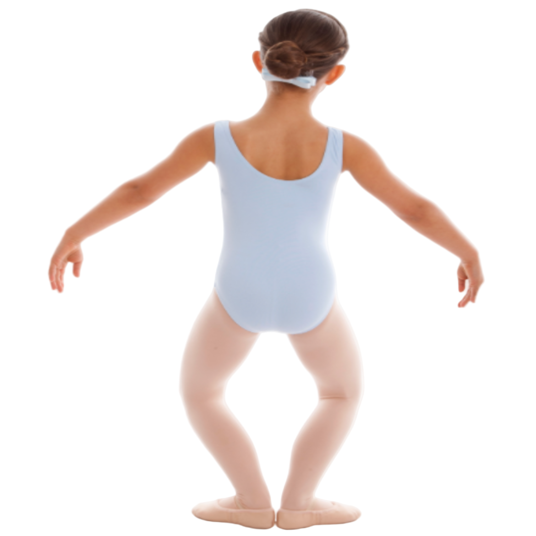 Lily Classical Tank Leotard in Baby Blue
