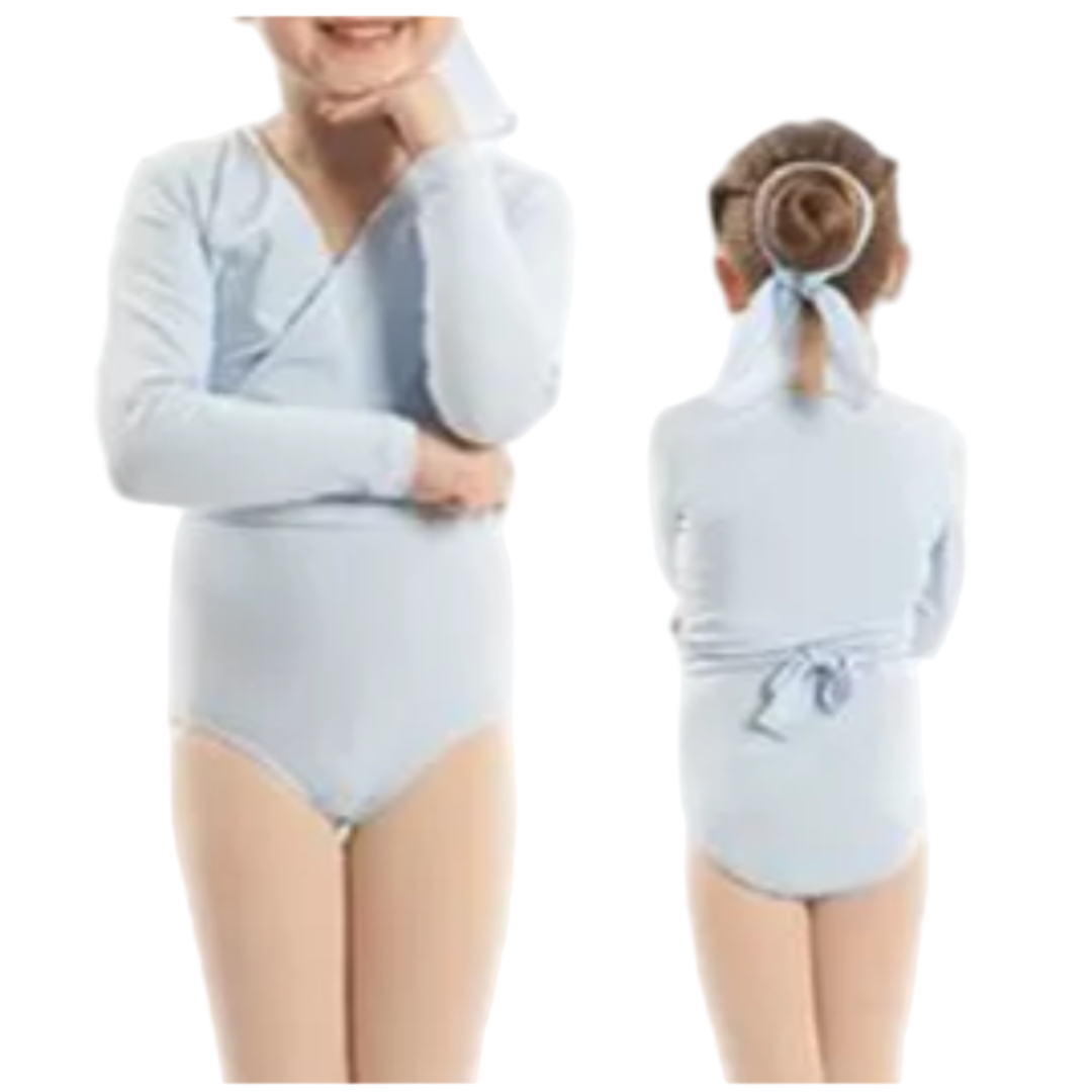 Bluebell Cotton Ballet Cross Over Wrap Top