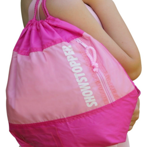 Drawstring Pink Dance Bag by Showstopper