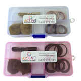 Mini Hairboxes for blonde and brown hair