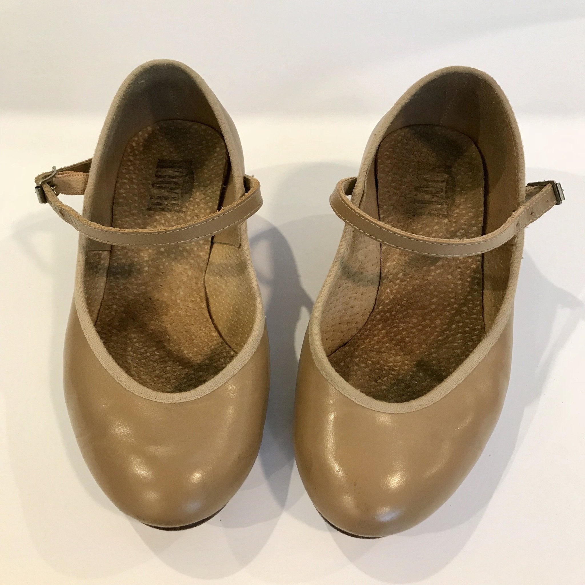 Tan Chorus Heels by Bloch
