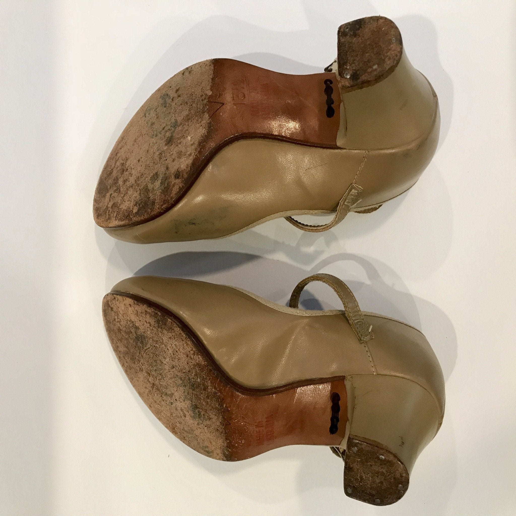 Chorus Heels by Bloch in Tan size 13.5 