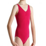 Lily Classical Tank Leotard in Red