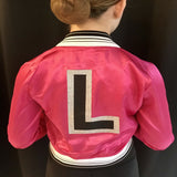 Satin Baseball Jacket by Weissman